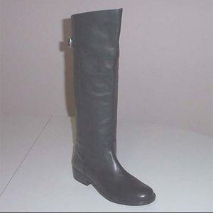 COACH Joele signature black tall riding boots 11 B